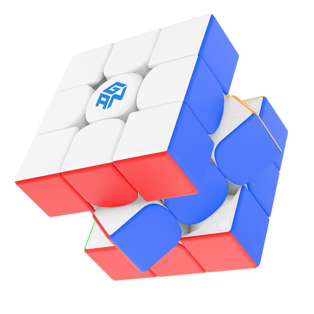 GAN 15 Maglev Zauberwürfel Magnetisch Speed Cube 3x3, Magischer Speed Cube, mit Flügelförmige Numeri