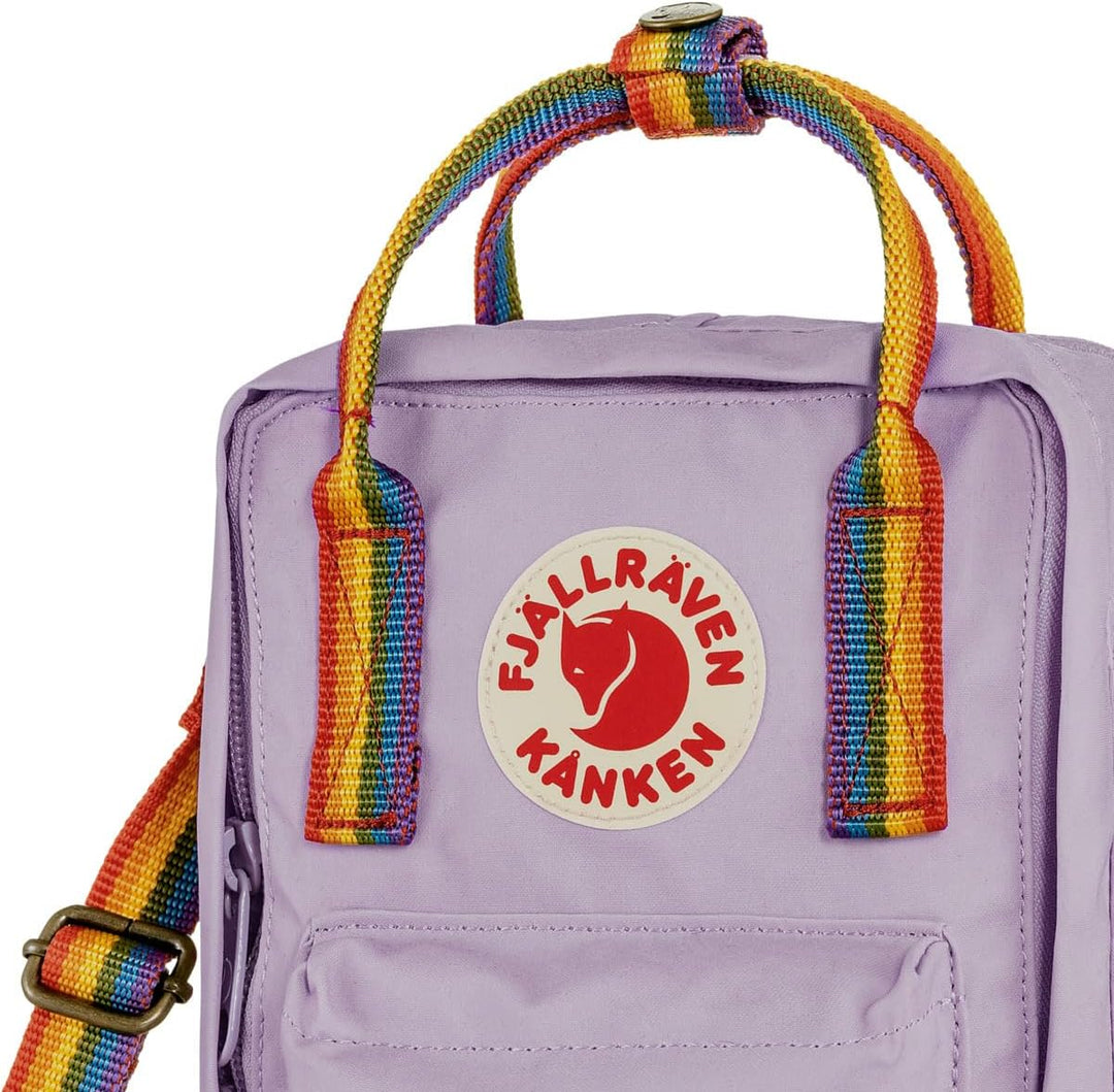 Fjällräven Unisex Kånken Rainbow Sling rucksack (1er Pack) Einheitsgrösse Lavender-regenbogen Kuchen