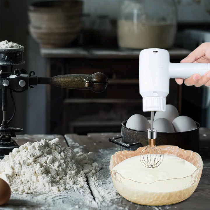 Elektrischer Matcha Schneebesen,Elektrischer Matcha Mixer Schneebesen - Wiederaufladbarer Mixer Küch