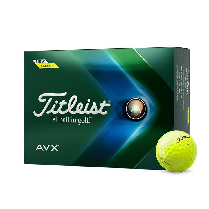 Titleist AVX Golfkugeln, Erwachsene Unisex, Gelb, Einheitsgrösse