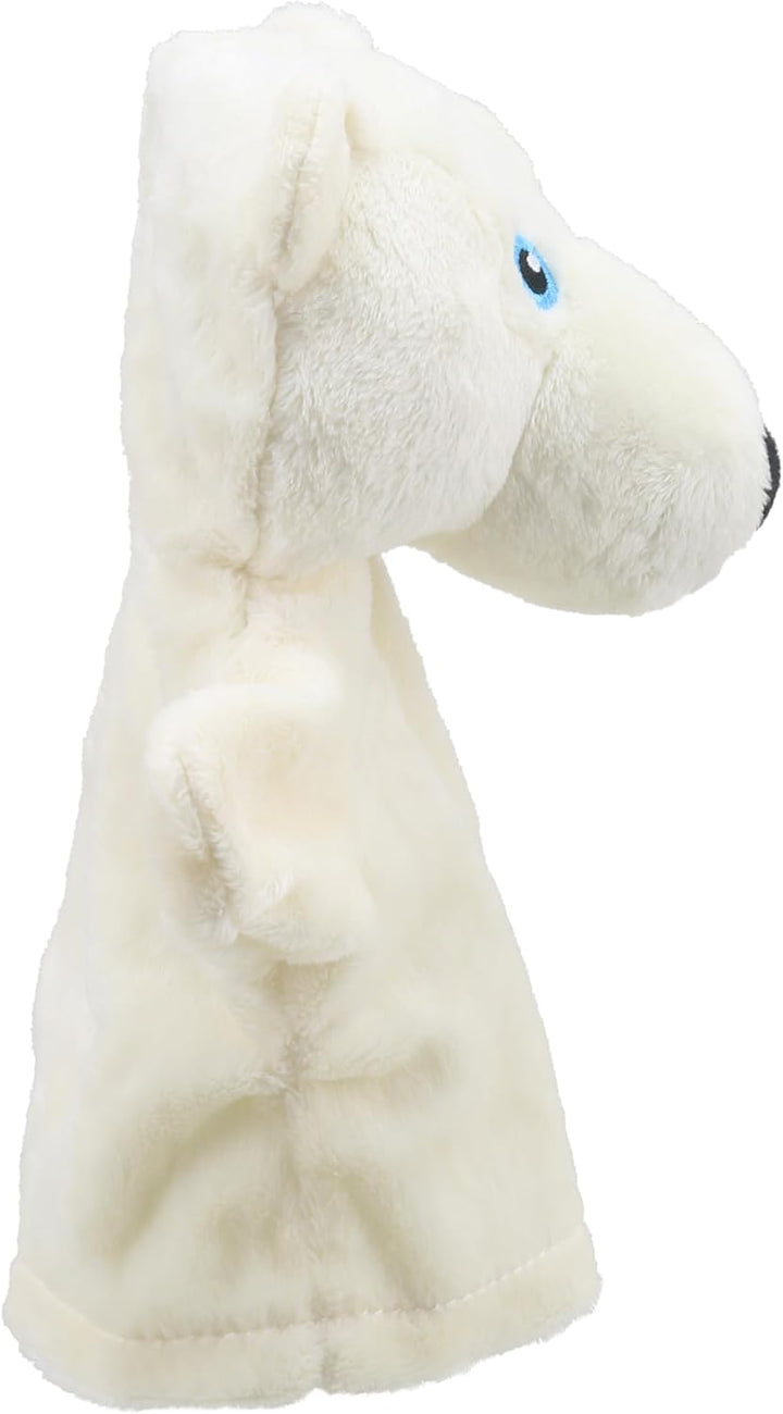 The Puppet Company - Meine erste Weihnachtspuppe - Eisbär-Handpuppe - Geeignet ab Geburt - PC003828,