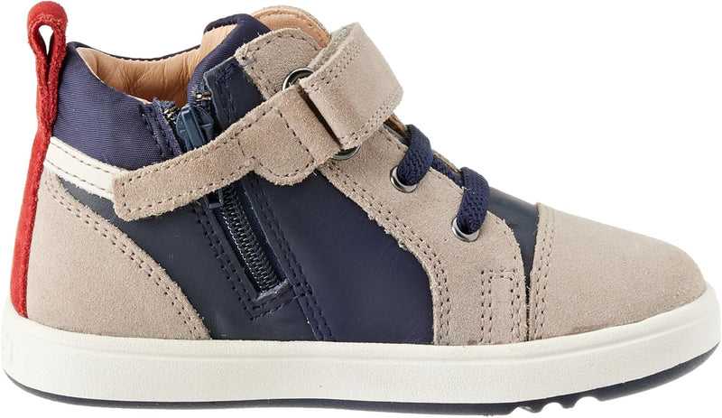 Geox Jungen B Biglia Boy A Erste Schritte 18 EU Sand Navy, 18 EU Sand Navy