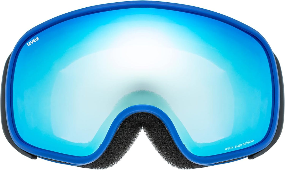 Uvex Unisex Jugend Scribble Fm Sph Skibrille (1er Pack) Einheitsgrösse blue/blue-clear Single, Einhe