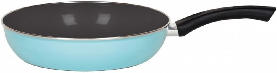 Riess, 0057-037, Emaillepfanne Ø 28cm, Classic, KRISTALLBLAU, Blau, Volumen (empf.): 2,5 Liter, Hers