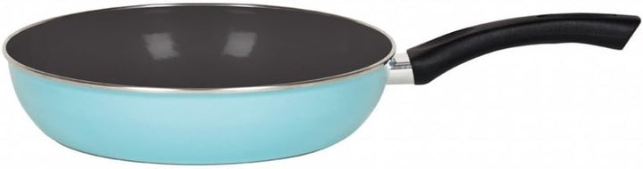 Riess, 0057-037, Emaillepfanne Ø 28cm, Classic, KRISTALLBLAU, Blau, Volumen (empf.): 2,5 Liter, Hers