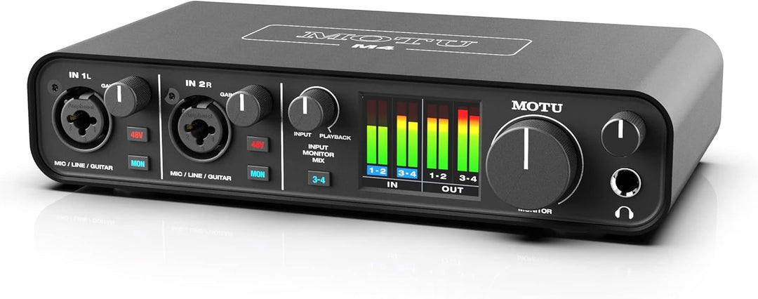 MOTU M4 USB-Audio-Schnittstelle Single, Single