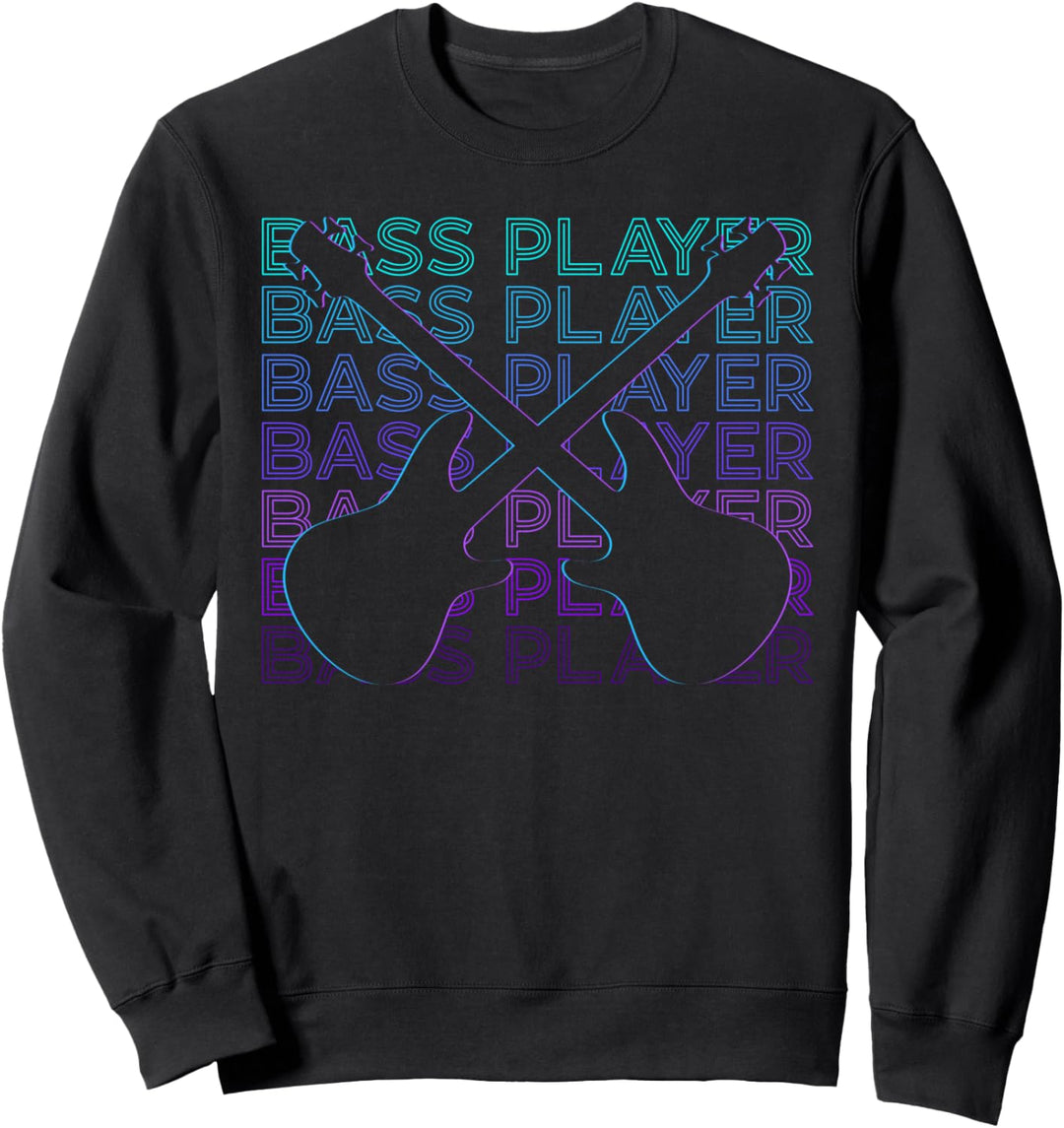 Bassist Retro-Bassist Sweatshirt