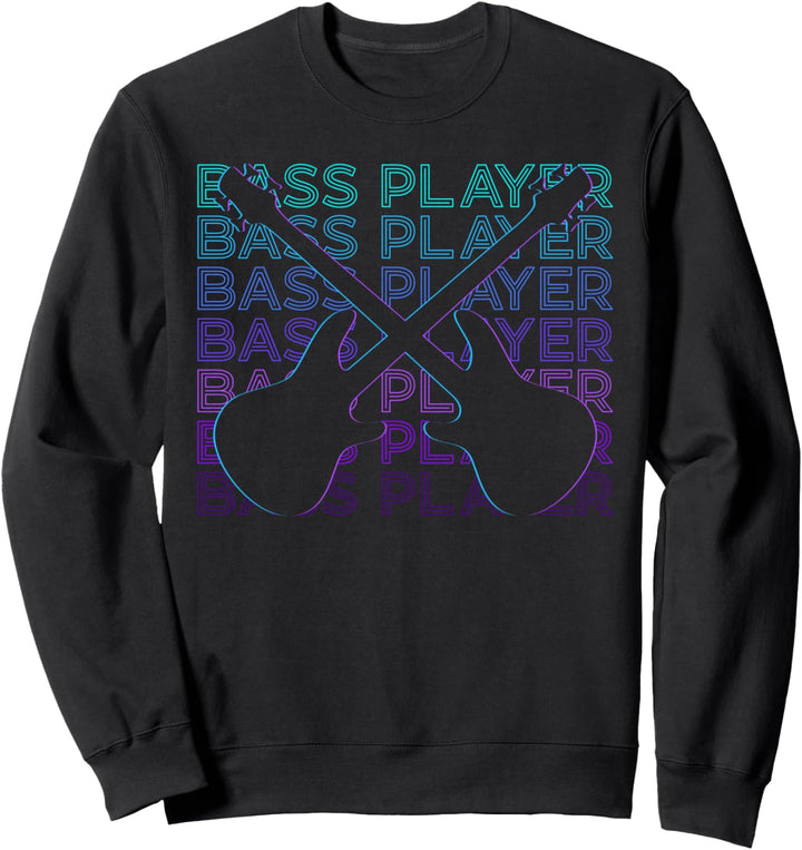 Bassist Retro-Bassist Sweatshirt