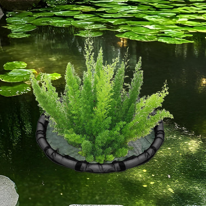 Schwimmender Pflanzenring - Rundes schwimmendes feinmaschiges Netz | Pflanzenschutzbarriere für Gart