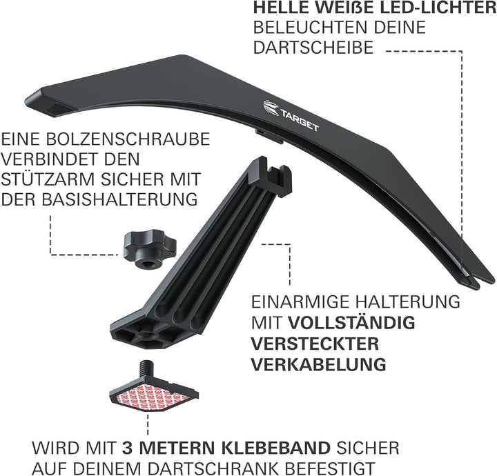 Target Darts Arc Dartscheibe Schrankbeleuchtung System Cabinet Light, Cabinet Light