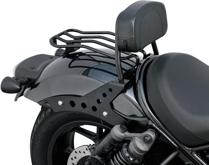 Lorababer Motorrad Heckfender Gepäckträgerplatte Gepäckablage Gepäckträger Solositz hinten Kompatibl