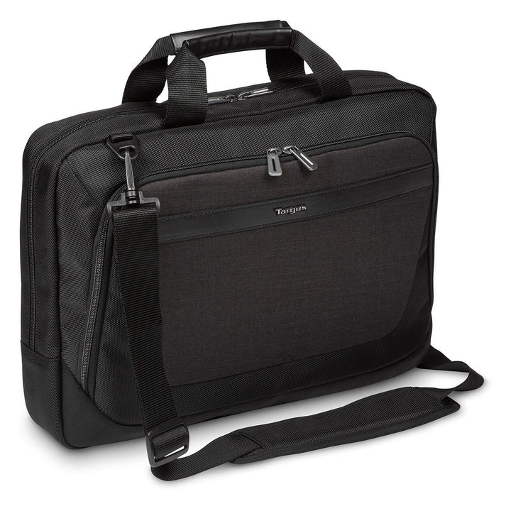 Targus CitySmart Slimline Topload Notebooktasche, schlanke Laptoptasche für 14-15,6 Zoll, Umhängetas