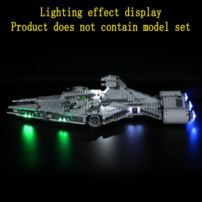 GEAMENT LED Licht-Set (Fernbedienung) Kompatibel mit Lego - Beleuchtungsset für Star Wars 75315 Baum