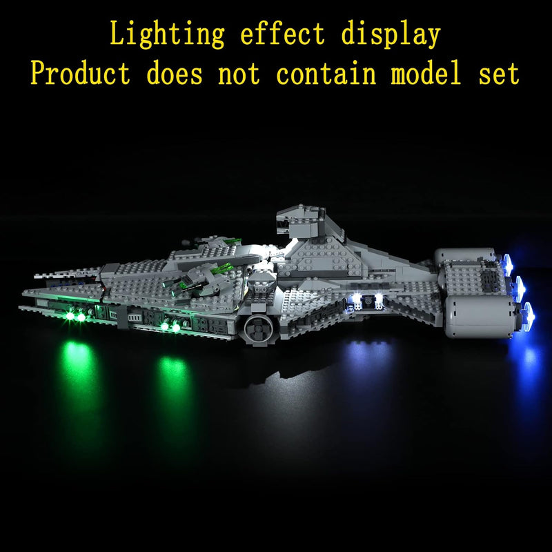 GEAMENT LED Licht-Set (Fernbedienung) Kompatibel mit Lego - Beleuchtungsset für Star Wars 75315 Baum