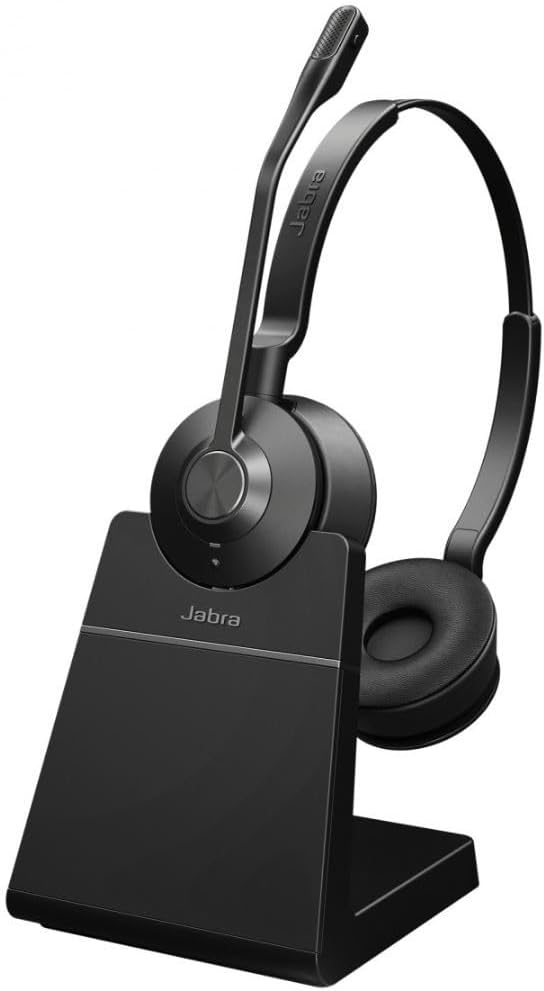 Jabra Engage 55 Stereo-Headset MS, Link 400a DECT-Adapter USB-A, Engage 55 Tischständer, 1,2 m USB-C