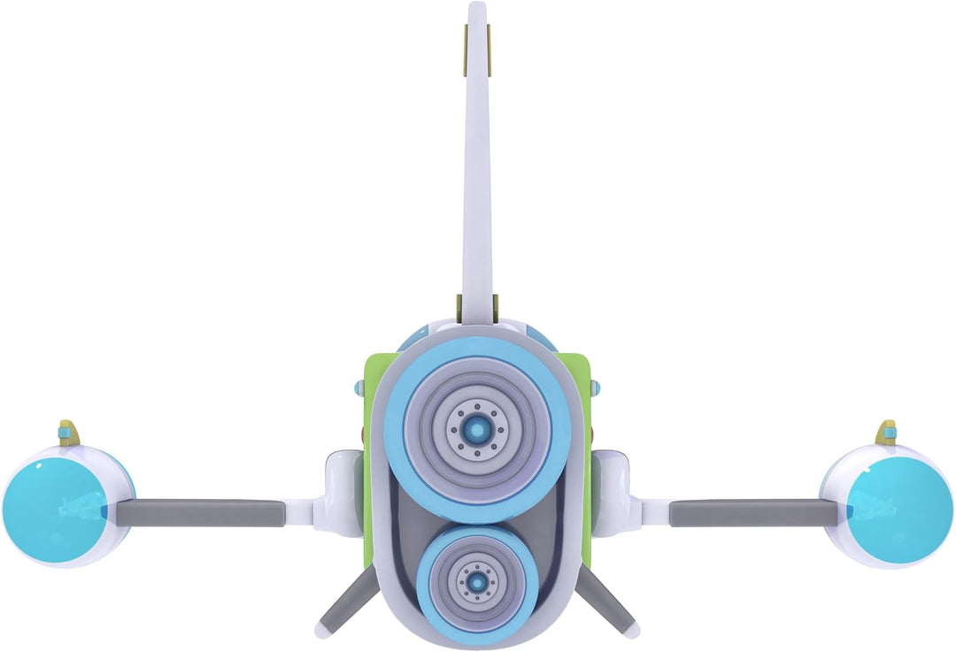 BANDAI - Wilde Ermittlungen – R.O.N Jet Box – Flugzeug mit 2 exklusiven Figuren und abnehmbaren Sege