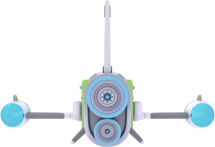 BANDAI - Wilde Ermittlungen – R.O.N Jet Box – Flugzeug mit 2 exklusiven Figuren und abnehmbaren Sege