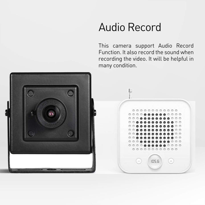 Mini POE IP Kamera mit Audio, Innen Sicherheit Kamera P2P Remote View 3MP HD CCTV Video überwachung