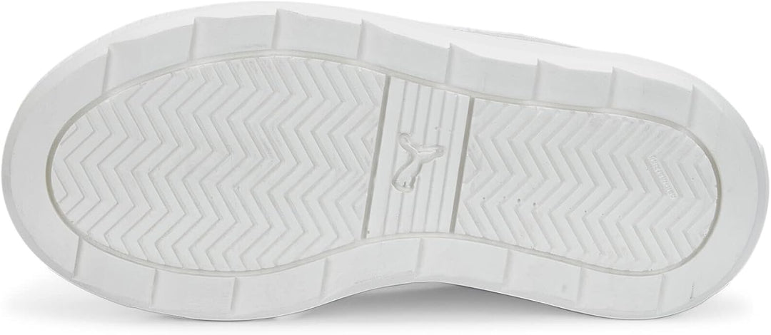 PUMA Unisex Kinder Karmen L Ps Tennisschuhe 34 EU Weiss, 34 EU Weiss