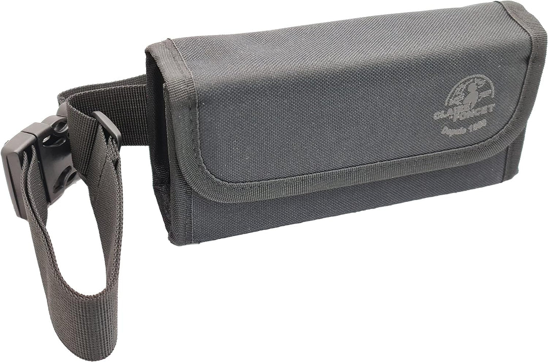 CLAIRE-FONCET Kellnertasche - Kellnerbörse – Hüfttasche in Canvas Gewebe, Inklusiv Durchsichtige und