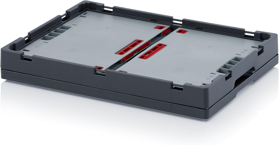 5x Profi-Faltbox 60 x 40 x 32 - Set mit 5 grossen Klappboxen Euroboxen klappbar 60x40x32