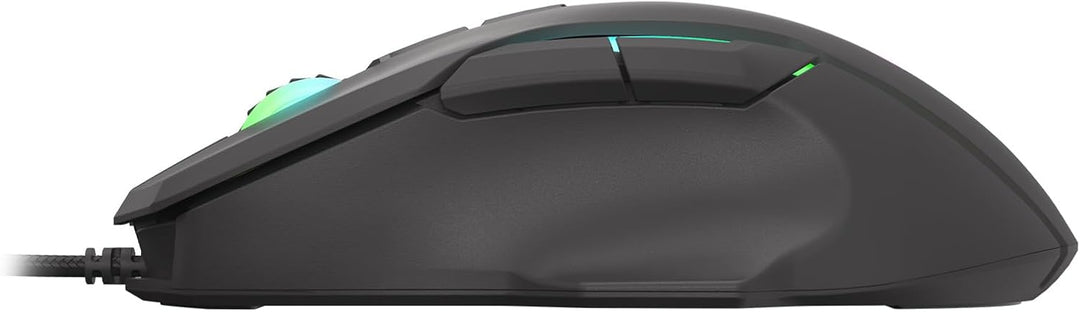 Genesis Xenon 220 G2 Gaming Maus kabelgebunden, leise Klicks, optischer Sensor bis 12800 DPI, RGB-Be