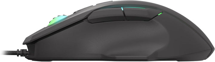Genesis Xenon 220 G2 Gaming Maus kabelgebunden, leise Klicks, optischer Sensor bis 12800 DPI, RGB-Be