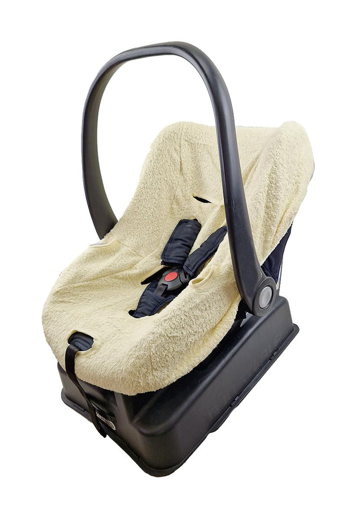 Bubabù Babyschale aus Frottee cremeweiss, cremeweiss