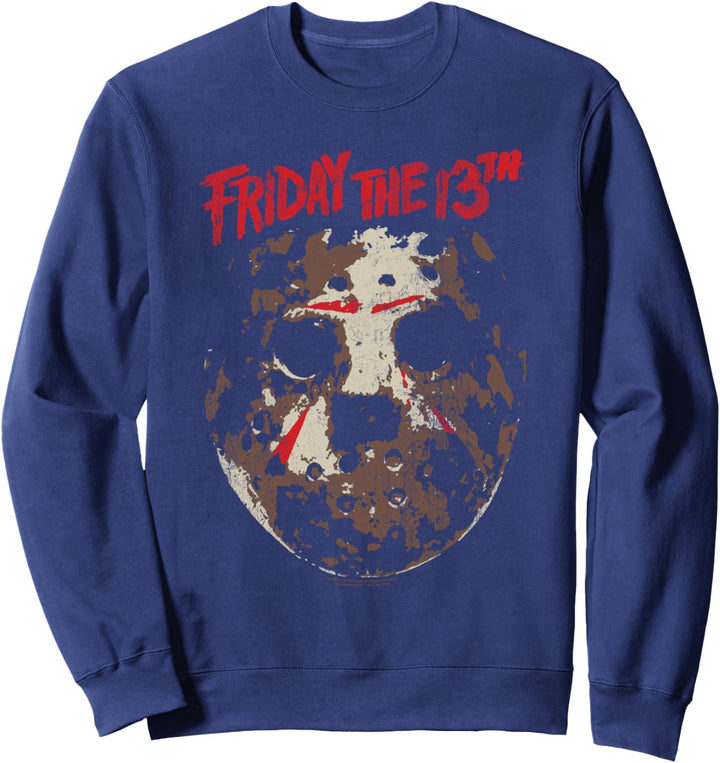 Friday The 13th Jason Rough Mask Sweatshirt