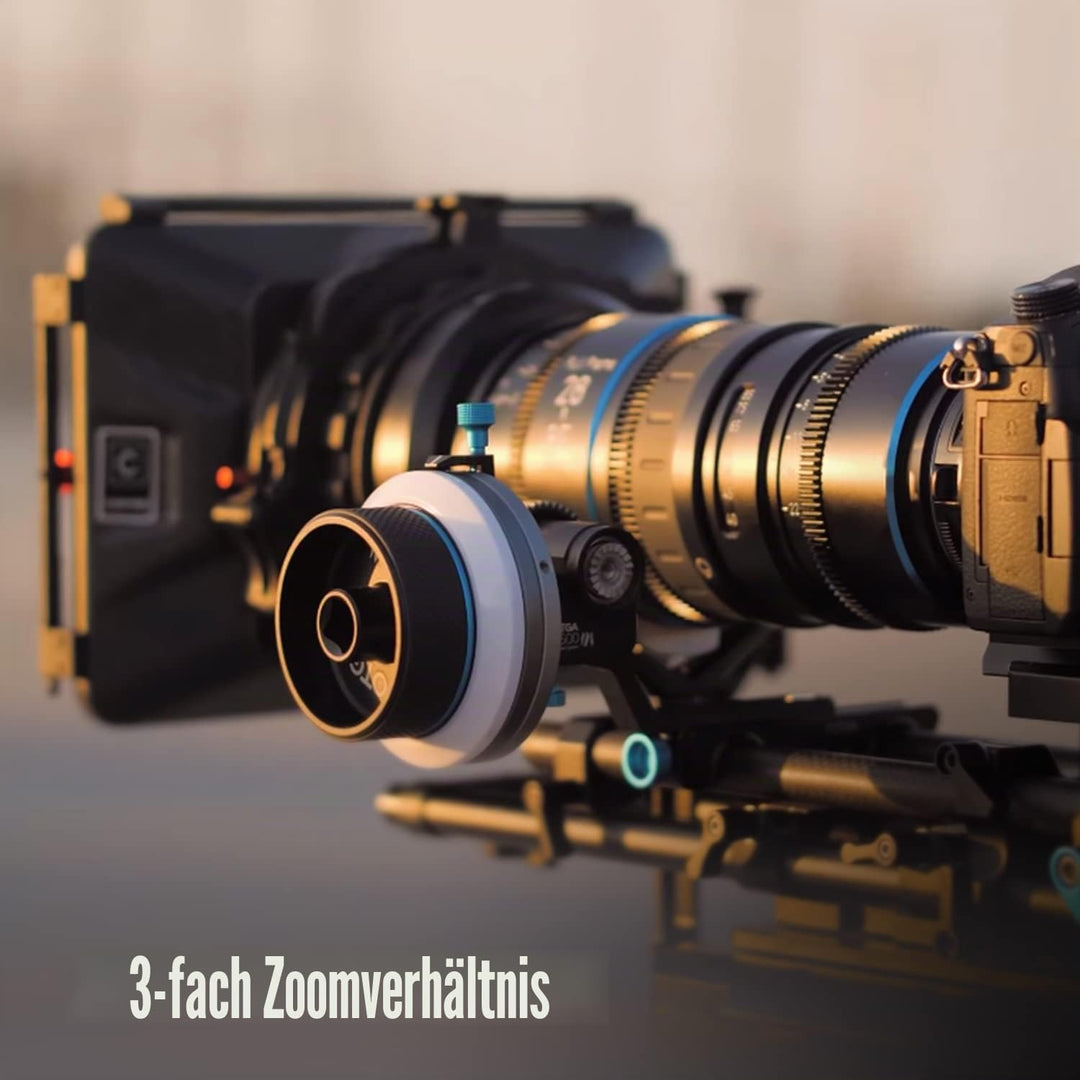 SIRUI 28-85mm T3.2 Full-Frame Parfocal Zoom Cine Lens, für PL-Mount-Kameras, kompatibel mit Alexa Mi