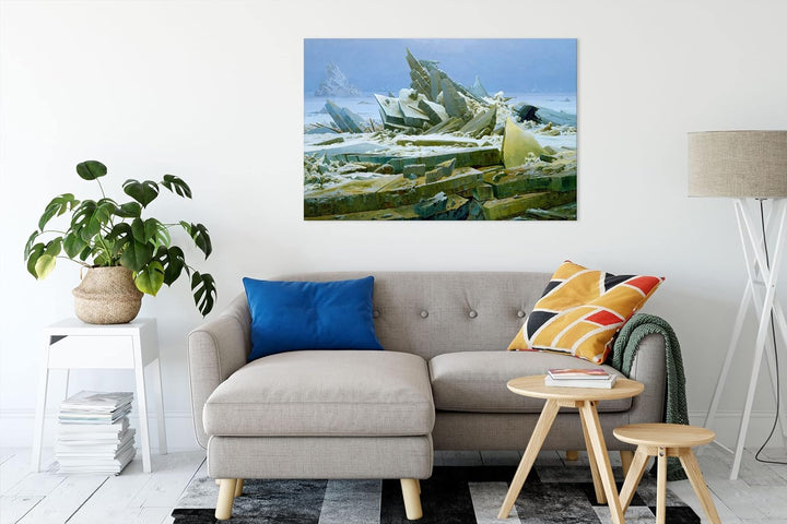 Caspar David Friedrich - Das Ekseer als Leinwandbild / Grösse: 120x80 cm / Wandbild / Kunstdruck / f