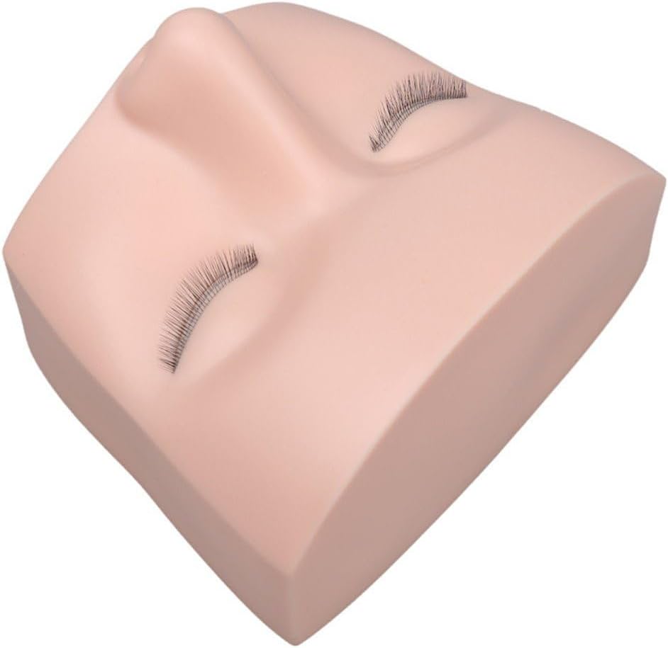 Muteitt Wimpern-Mannequin-Kopf Für Wimpernverlängerung, Wimpernverlängerung, Augenlider, Make-up-übu