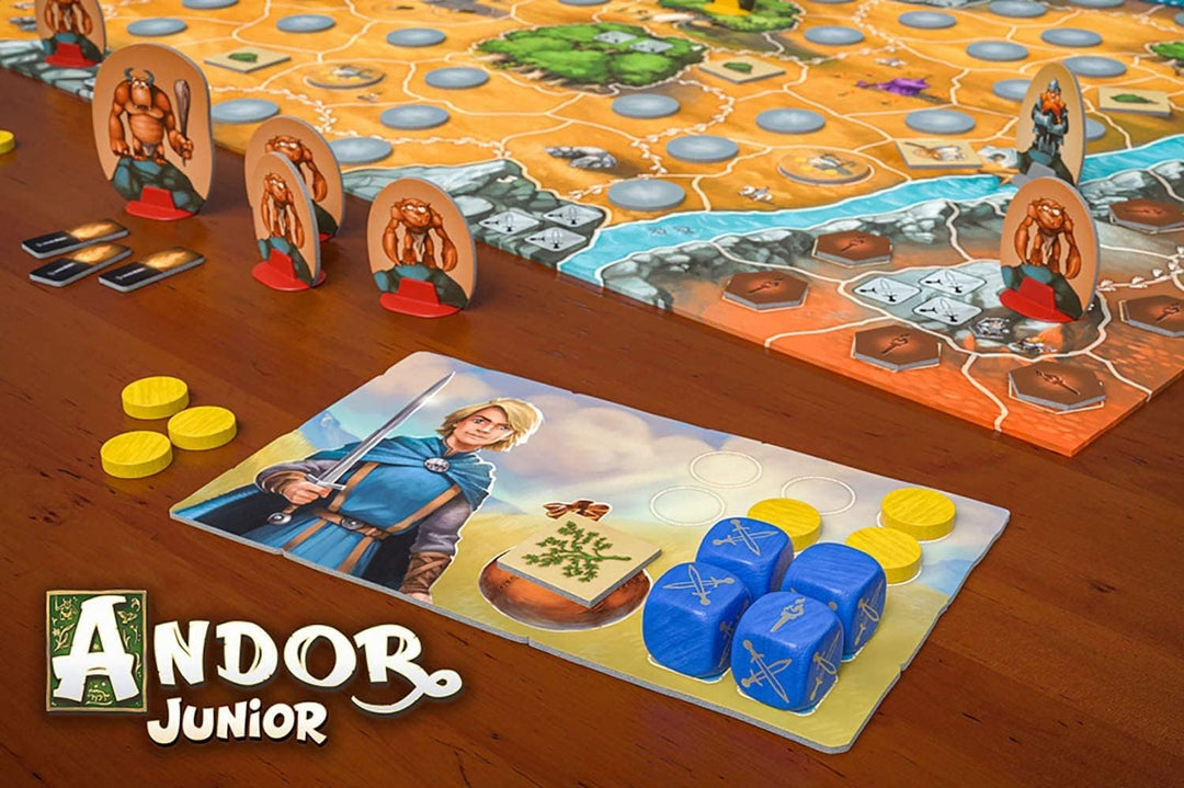 KOSMOS 698959 Andor Junior, Haltet zusammen und beschützt das Land Andor, kooperatives Kinderspiel a