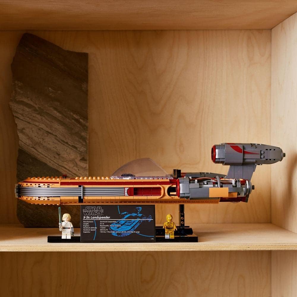 LEGO Star Wars 75341 Le Landspeeder de Luke Skywalker, Maquette de Vaisseau Spatial, Adultes, Ultima