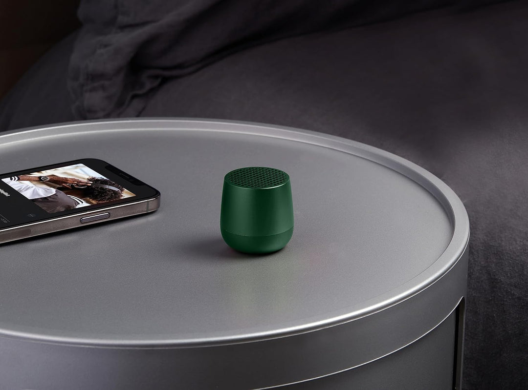 Lexon Mino+ Bluetooth-Lautsprecher (Dunkelgrün-1), Dunkelgrün-1