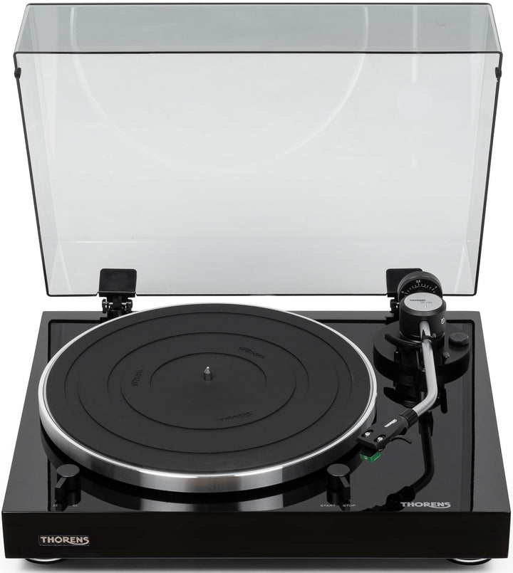 Thorens Plattenspieler TD 204 Hochglanz Schwarz