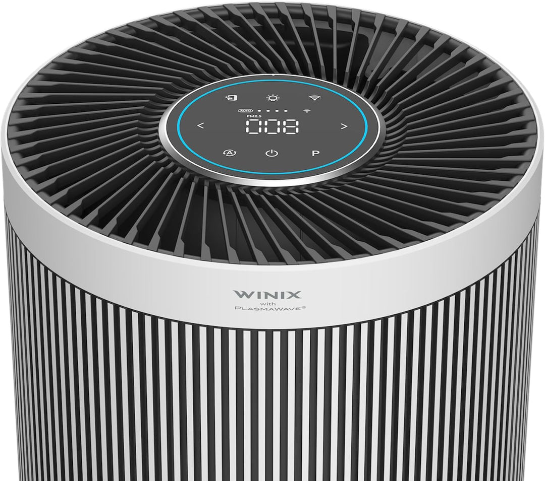 WINIX T800 Smart HEPA Luftreiniger WiFi Alexa, 99,99% Filterleistung, CADR 500m³/h für 120m² Raucher