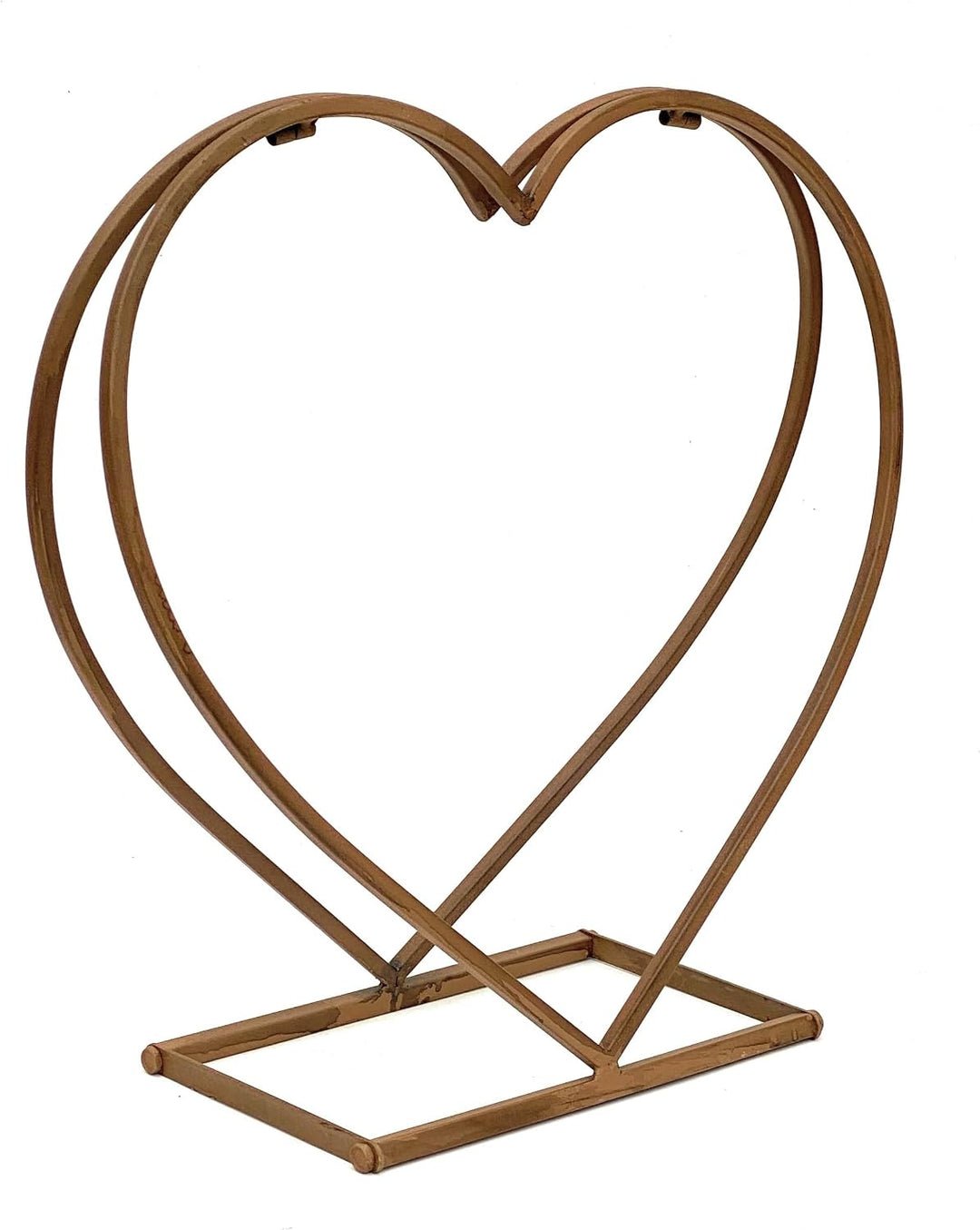 DanDiBo Kaminholzregal Innen Metall Herz Kaminholzständer 2013221 M 53 cm Holzkorb Kaminholzhalter H
