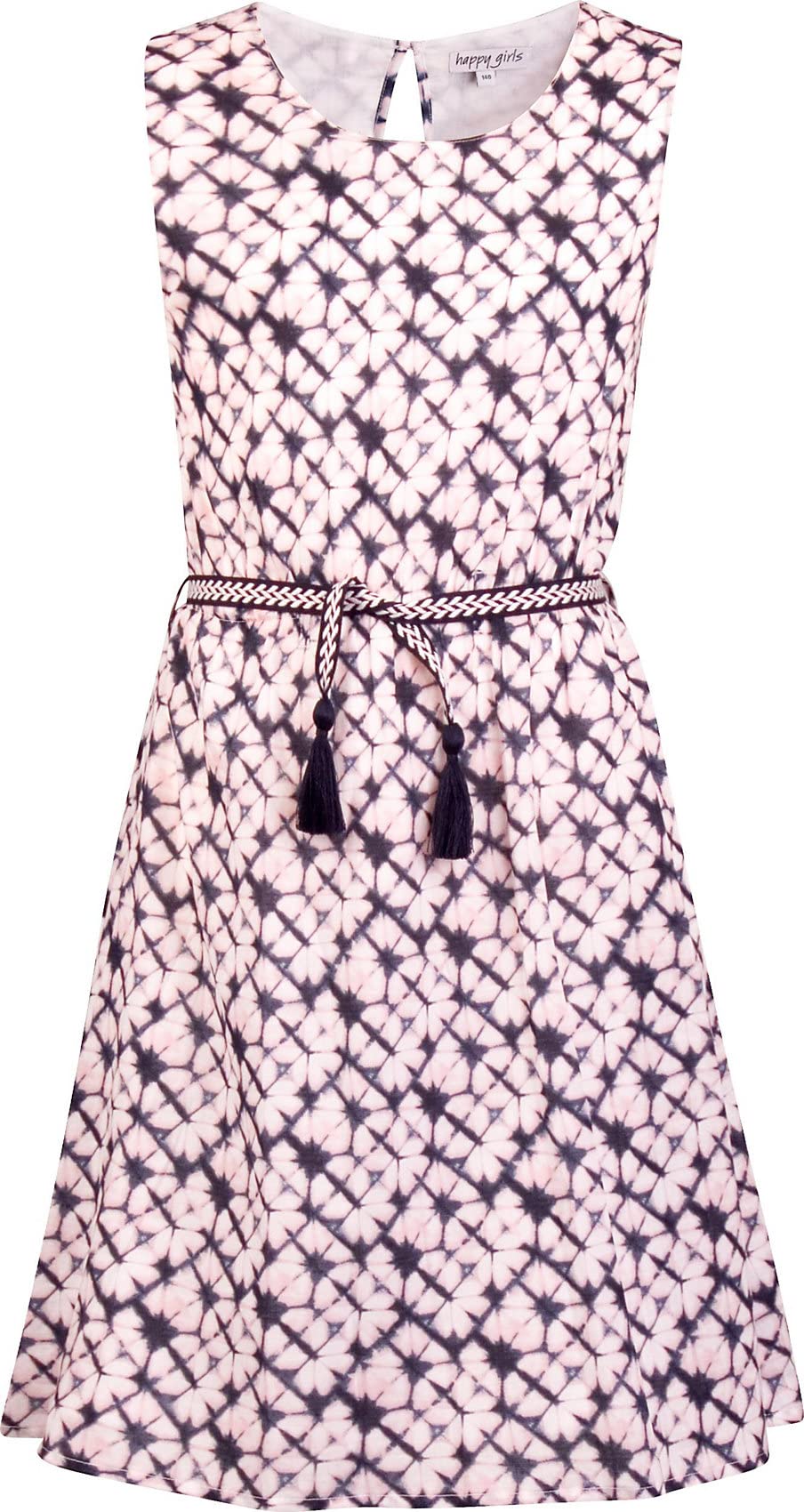Happy Girls Mädchen Kleid Kinderkleid, 140 Blau