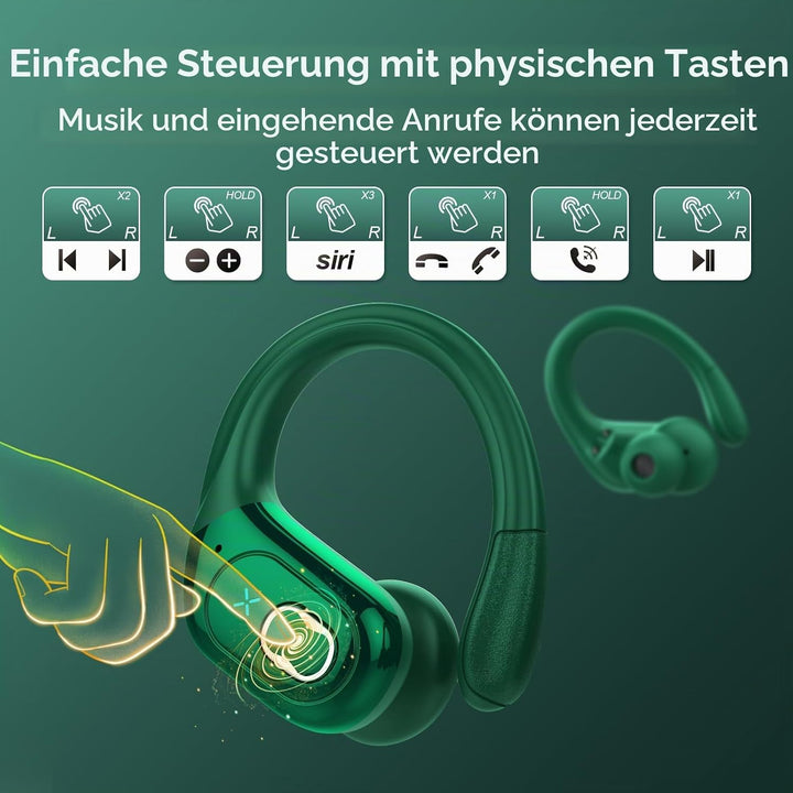AI Kopfhörer Übersetzer, 3-in-1Bluetooth 5.4 Echtzeit Sprachübersetzer Kopfhörer 164 Sprachen mit Ap