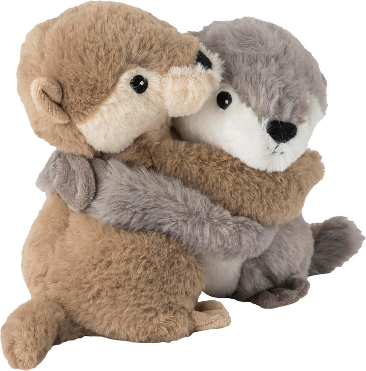 Warmies Kuscheltier/Kuschelfreunde "Otter" 2er Set beige braun