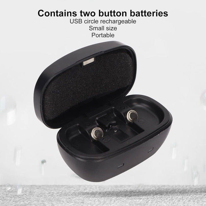 Ladebox Für Wiederaufladbare USB-Hörgerätebatterien. 312 Knopfbatterien Mit 155 MAh Kapazität Für Be