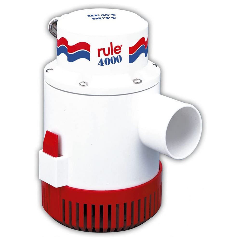 Rule 4000 GPH Marine Bilgepumpen 24 Volt, 24 Volt