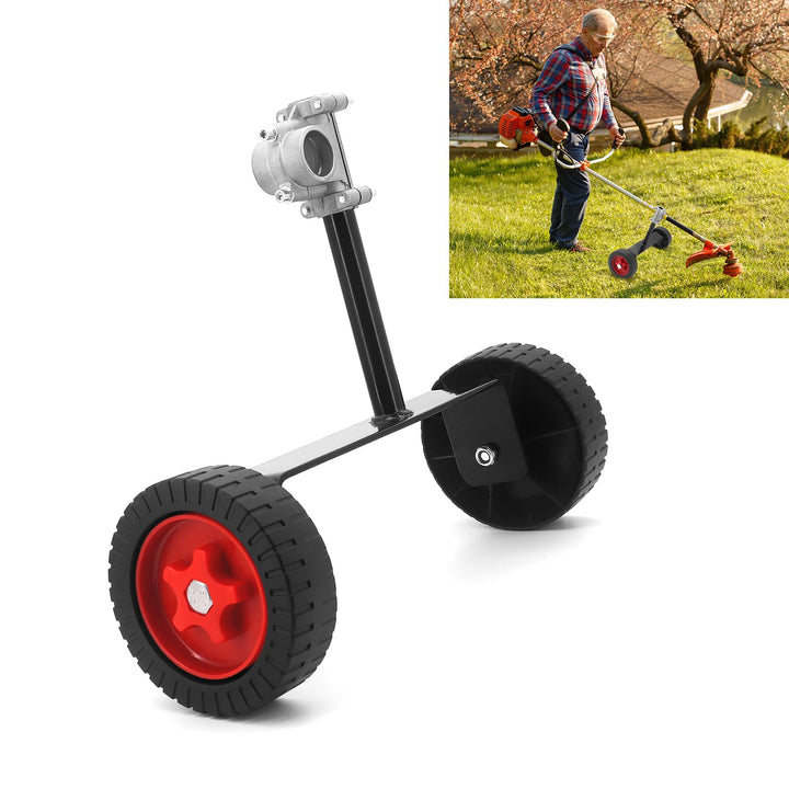 Stützräder Für Trimmer, Universelle Weed Eater-Räder, Verstellbare Hilfsräder Für Mähe, Rad für Rase