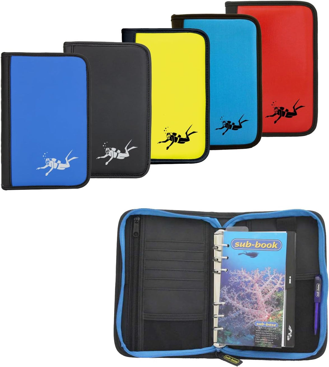 Sub-Base Logbuch SubBook mit Taucher + Starteinlage blau, blau