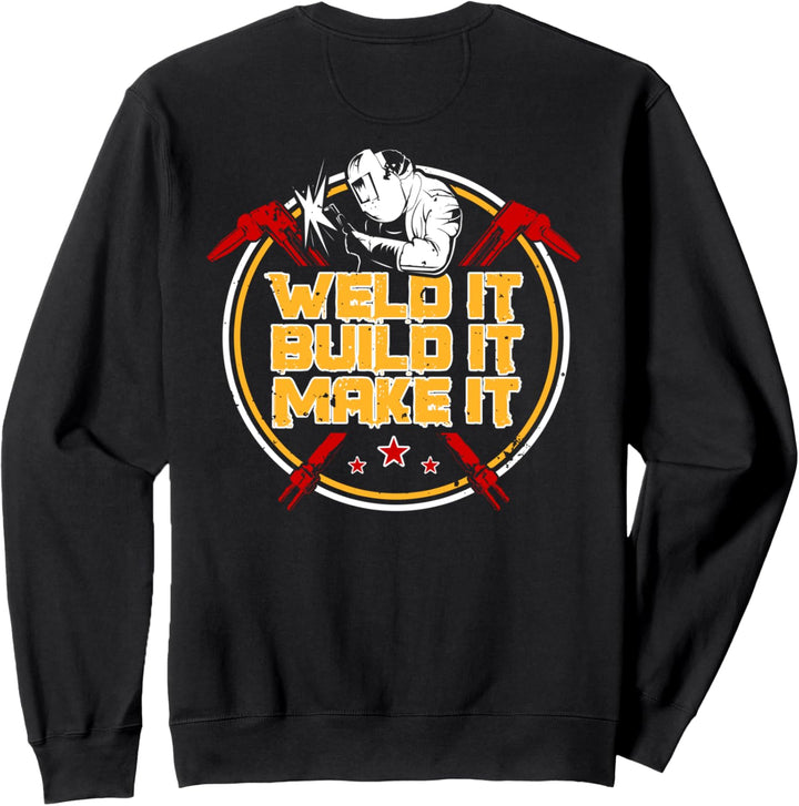 Schweisser-Design auf der Rückseite des Kleidungsschweissens Sweatshirt