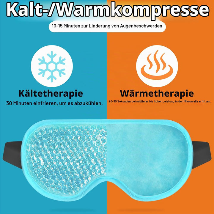 BeeVines Gel-Augenmaske, kühlende Eis-Masken für geschwollene Augen für Männer &amp; Frauen, kalte &amp; war