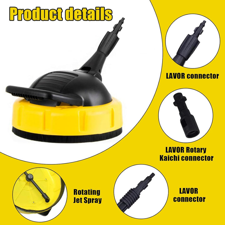 Flächenreiniger Für Hochdruckreiniger, Terrassenreiniger Für Kärcher K2 K3 K4 K5 K6 K7,Terrassenrein