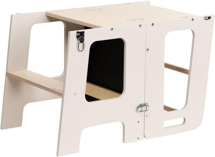 Lernturm ab 1 Jahr (Beige, Ohne Rutsche) Ohne Rutsche Beige, Ohne Rutsche Beige