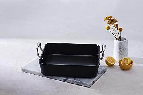Le Creuset Aluminium-Antihaft quadratische Bratreine, 26 cm, 52106260010101, 26 cm